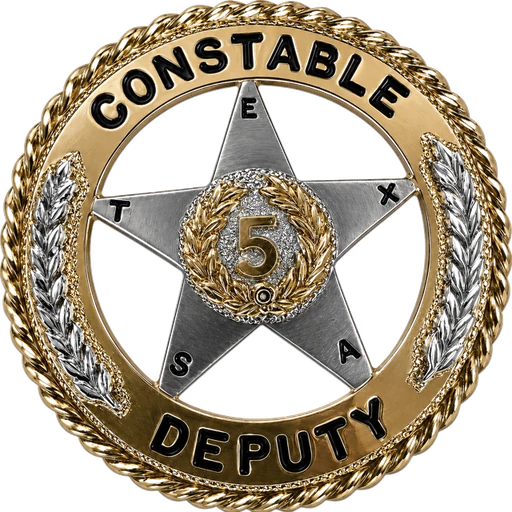 Constable Precinct 5 Montgomery County official badge